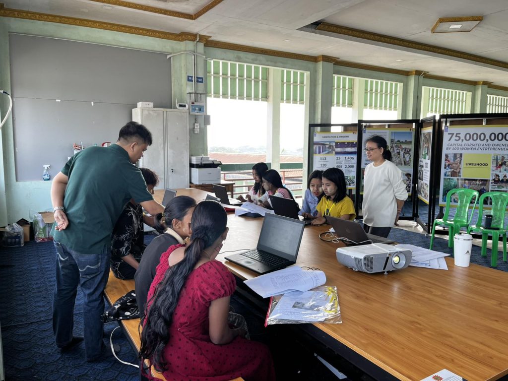 26 Jan 2026 - 9 participants attended the computer training at the CRC Center ( 3 males and 6 females)
