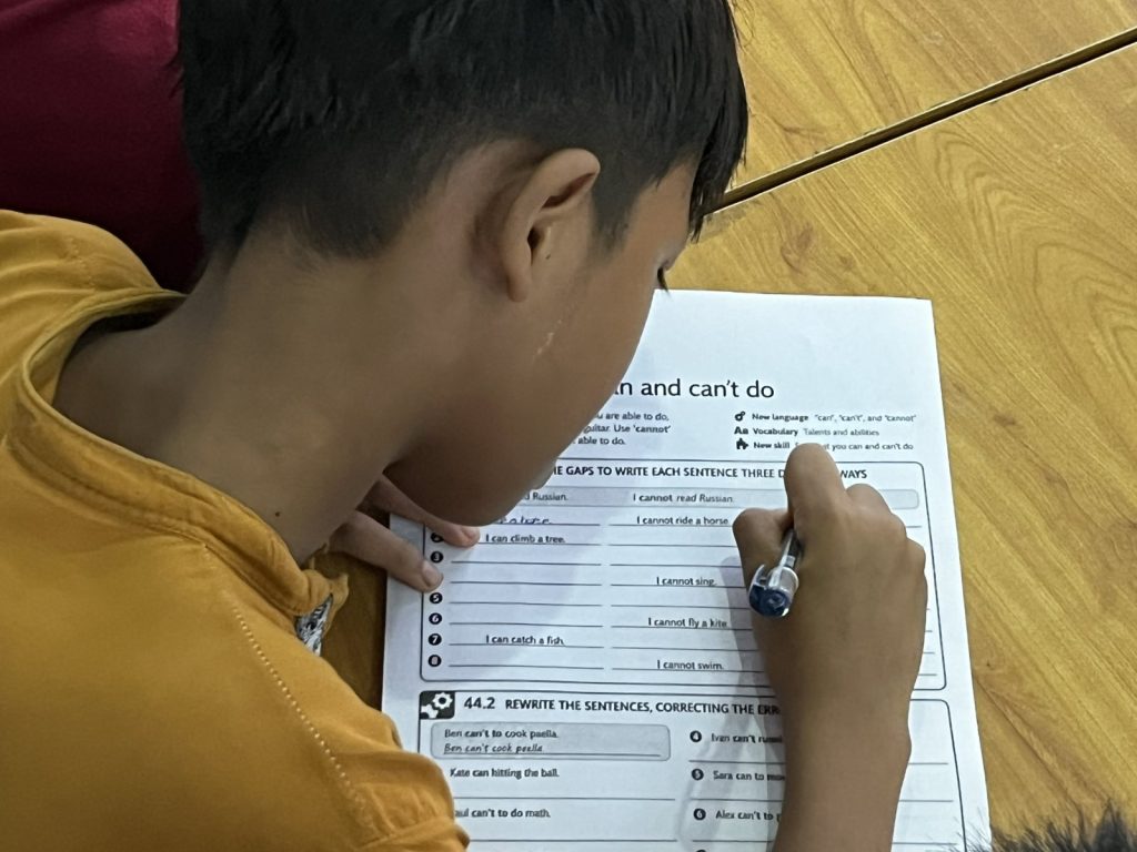 English Language class 2